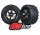 Traxxas 7772A Reifen verklebt X-Maxx black chrome Maxx AT (2) links & rechts TRX7772A