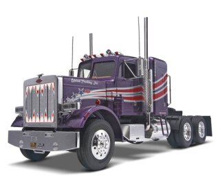 Revell 1506 1:25 Peterbilt 359 Conventional Tractor Plastic Model Kit