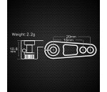 Power HD PHD 1620 25T Alu Servo Arm - schwarz