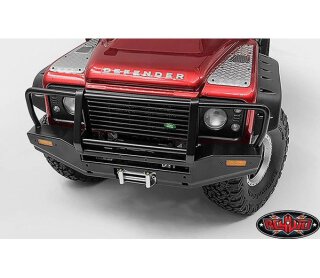 RC4WD RC4VVVC0469 Metal Front Winch Bumper for Traxxas TRX-4 Land Rover Defend