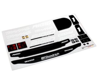 Traxxas 8516 Decals, Unlimited Desert Racer, Rigid Edition UDR