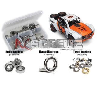 RCScrewZ Traxxas Ultimate Desert Racer Rubber Shielded Bearing Kit UDR 85076-4
