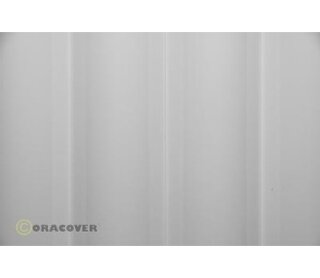 Oracover 21-010-010 Bügelfolie Breite: 60cm Länge: 1m weiß