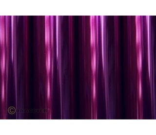 Oracover 21-058-010 Bügelfolie Breite: 60cm Länge: 1m transparent violett