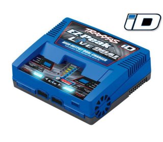 Traxxas 2973G EZ-Peak LIVE DUAL Lader NiMH/Lipo 16A Schnell-Ladegerät m. iD-Erkennung