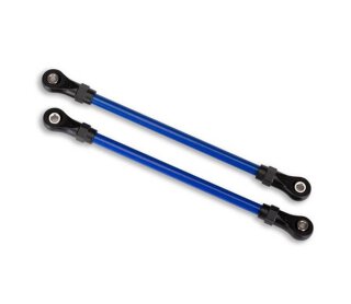 Traxxas 8143X Suspension links, vorn unten, blau (2) (5x104mm Stahl) (für #8140)