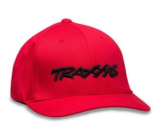 Traxxas 1188-RED Logo Flexfit Hat Baseball-Kappe Cap Größe: L/XL