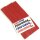 FullforceRC XMX018RED Dämpfersocken Traxxas X-MAXX 77086-4 77076-4 rot