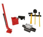 Robitronic R21010R Werkzeug Set mit Halterung Dekor Rot