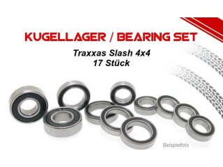 mobo-racing Kugellager Set (2RS) für Traxxas Slash 4x4 68086-4 6804R 68077-24