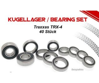 mobo-racing Kugellager Set für den Traxxas TRX-4 Kit (Bausatz) 82016-4 TRX4