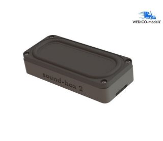 Wedico 2201-W Soundbox 2 mit Lautsprecher 8 Ohm Visaton SC 4.9 FL