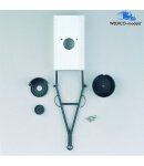 Wedico 423-W Anhängergabel, drehbar