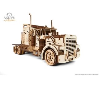UGEARS Lastwagen "Heavy Boy" VM-03  mechanischer 3D Holzbausatz 70056