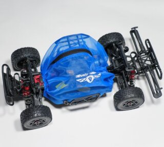 Dusty Motors Shroud Arrma Senton Dreck-, Schmutz- und Spritzwasser-Schutz blau
