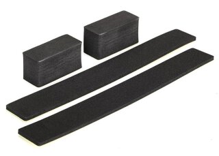 Traxxas 7717X Spacer battery compartment 2/ foam blocks 4/ foam pad