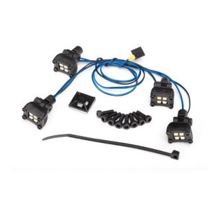 Traxxas 8086 LED Expedition Rack Scene Licht-Kit für 8111 Karo