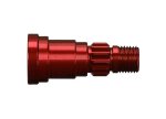 Traxxas 7768R Stub axle aluminum red-anodized 1 use only...