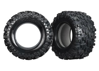 Traxxas 7770X Tires Maxx AT left & right 2/ foam inserts 2