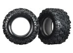 Traxxas 7770X Tires Maxx AT left & right 2/ foam...