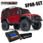 Traxxas 82256-4 TRX-4 Land Rover Crawler 2,4GHz rot +...