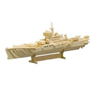 Siva 861 3D-Holzbausatz Kreuzer 47 x 17cm