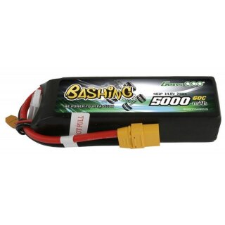 Gens Ace G-Tech LiPo-Akku 4S 14,8V 5000mAh 60C 4S1P Stecker Bashing Series XT-90