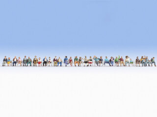 NOCH 16045 Mega-Spar-Set Sitzende Spur H0