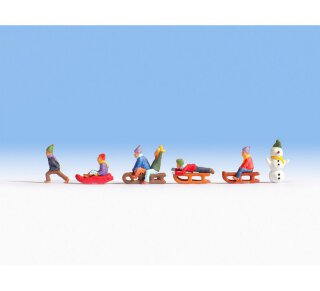 NOCH 15819 Kinder im Schnee Spur H0