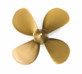 Aeronaut 717183 Schiffsschraube 4-Blatt Kunststoff 30mm M4 Rechtsdrehend