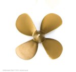 Aeronaut 717185 Schiffsschraube 4-Blatt Kunststoff 40mm...
