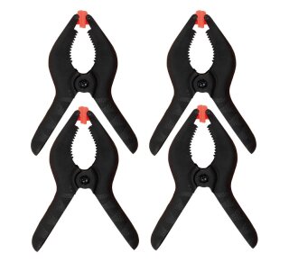 Siva 19-2S 4 Mini-Zwingen, 30 x 30 mm Spannweite