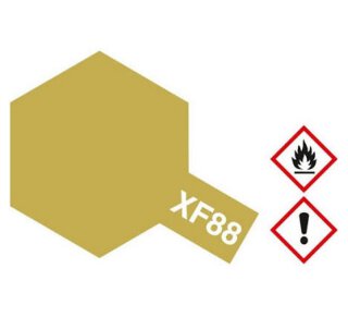 Tamiya 81788 XF-88 Dunkelgelb matt 10ml 300081788