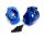 Traxxas 8256X Portal-Drive-Axle-Mount hinten Alu blau TRX8256X