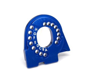 Traxxas 8290X Motorplatte TRX-4 Alu blau TRX8290X