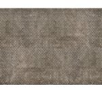 NOCH 56691 3D-Kartonplatte - Biberschwanz, grau - Spur H0