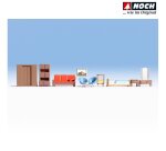 NOCH 14832 Möbel Schlaf & Wohnzimmer Spur H0