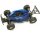 Dusty Motors Shroud Traxxas Slash 2WD mit LCG-Chassis Dreck-Schutz - blau