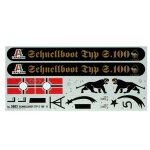 Italeri 5603 1:35 Schnellboot Typ S-100 PRM Edition - Bausatz 999mm 510005603