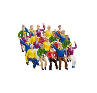 Carrera 20021129 Figurensatz Tribüne 124/132 Evolution