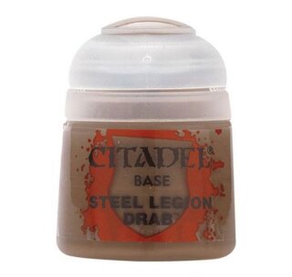 Games Workshop Citadel Base Steel Legion Drab 12ml 21-17 Farbe