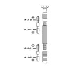 Donau Elektronik MWH20 - Werkzeughalter 0,1 - 3,2 mm