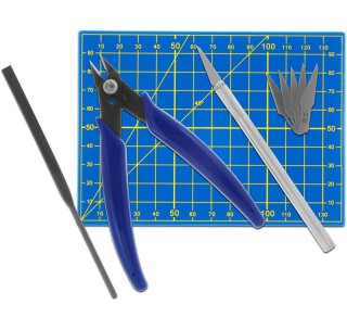 Donau Elektronik MS09 - Werkzeugset für Plastikmodellbau