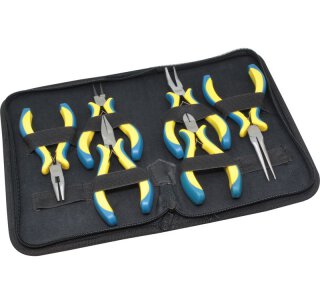 Donau Elektronik 3600 - 6 Feinmechaniker Zangen im Etui