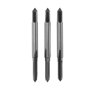 Donau Elektronik MHG25 - M 2,5 HSS Handgewindebohrer Set 3-tlg. rechts