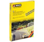 NOCH 34111 Leitplanken und Begrenzungspfosten 70cm Spur N