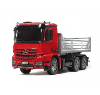 Tamiya 56361 1:14 RC Kipper MB Arocs 3348 Rot/Silber 300056361