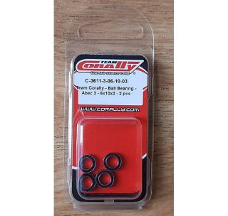 Team Corally Ball Bearing Kugellager - Abec 3 - 6x10x3 - 2 Stk