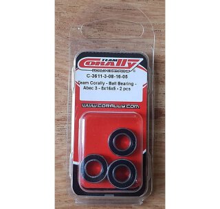 Team Corally Ball Bearing Kugellager - Abec 3 - 8x16x5 - 2 Stk