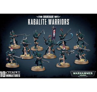 Warhammer 40000 45-07 Drukhari Kabalite Warriors Kabalenkrieger 99120112045